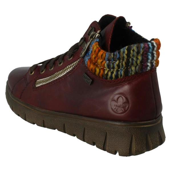 Rieker Ladies Rieker Wide Fit Ankle Boots N1305