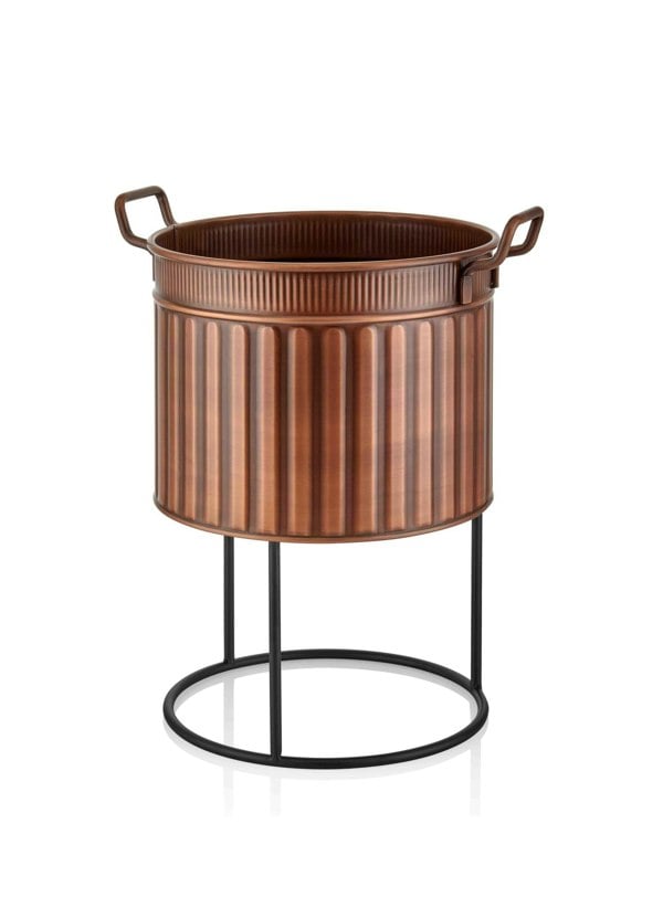 Rozi Copper Plant Pot
