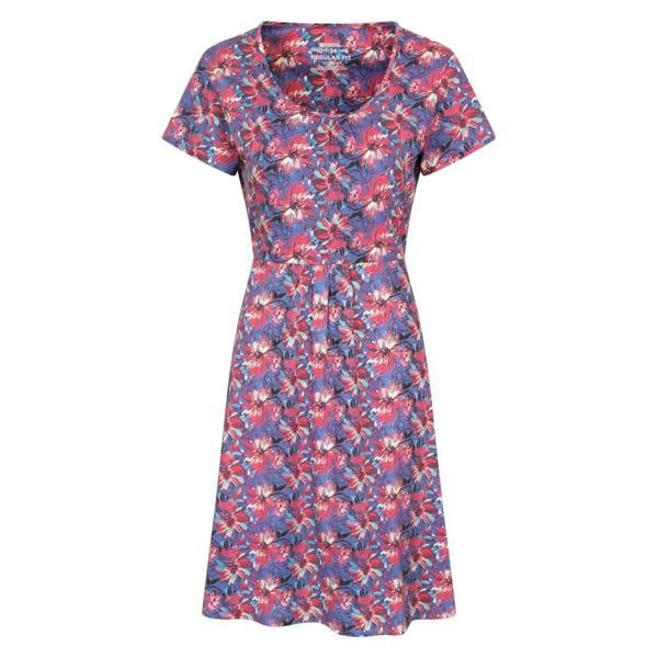 Mountain Warehouse Womens/Ladies Essentials Lora Flowers Skater Dress - Red - 