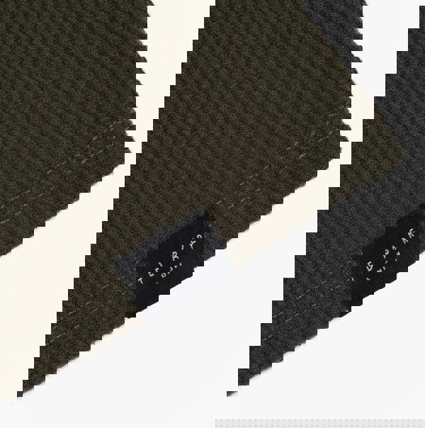 Ted Baker Ted Baker WAFFLE T SHIRT AND SHORT SET Mens Loungewear Khaki