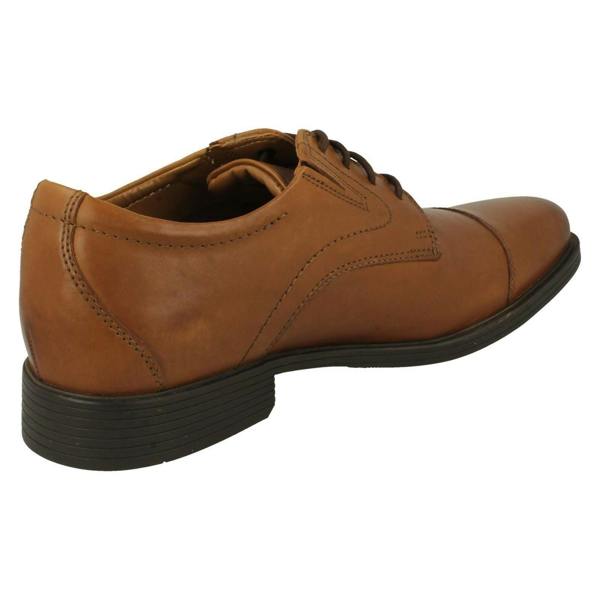 Clarks Mens Clarks Formal Lace Up Shoes Whiddon Cap