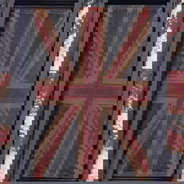 Mala Leather Union Jack Leather Passport & Luggage Tag Gift Set