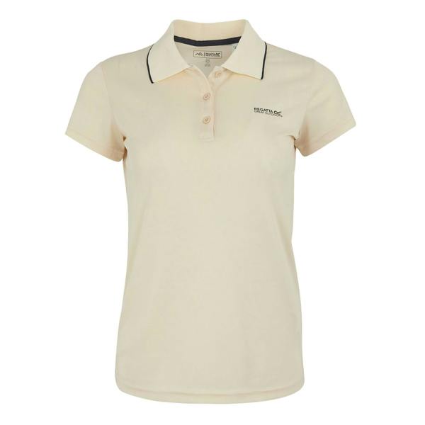 Regatta Womens/Ladies Maverick V Polo Shirt - Light Vanilla - 