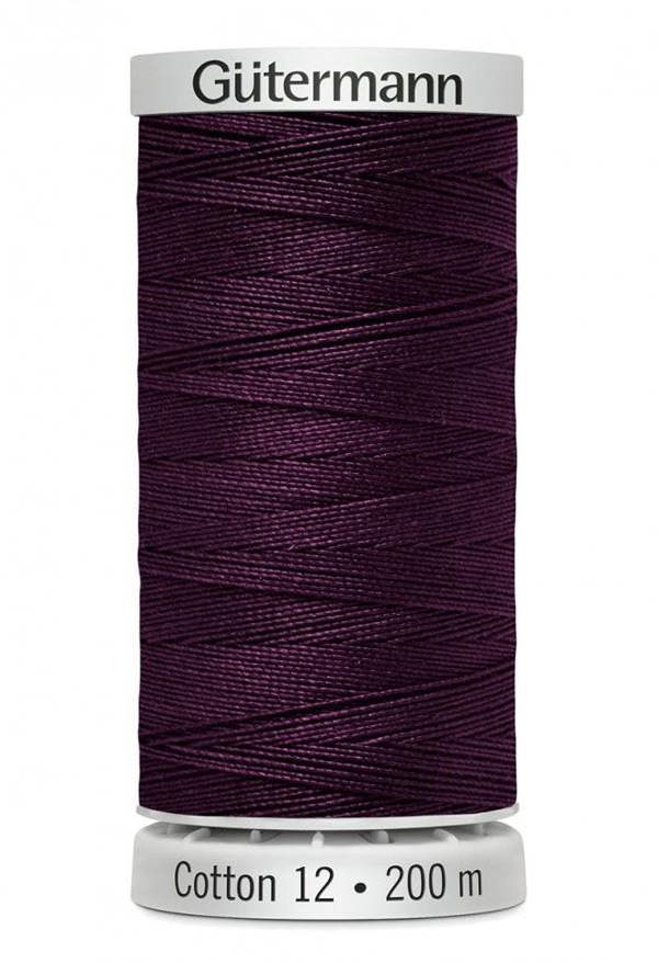 Gutermann No 12 Sulky Cotton Embroidery Thread 200m Cotton Thread Suitable For Embroidery