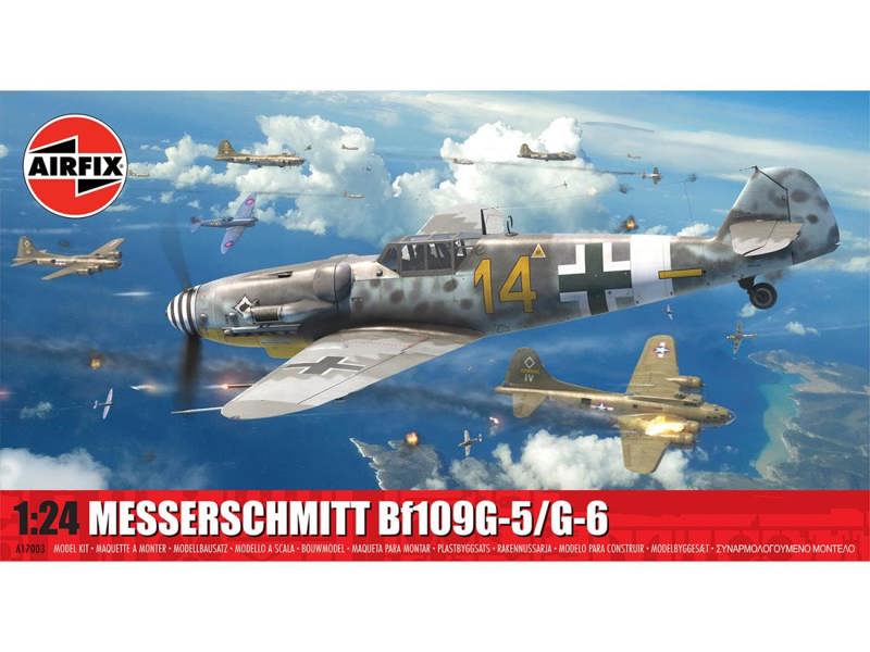 Airfix Messerschmitt Bf109G-5/G-6 (1:24 Scale)