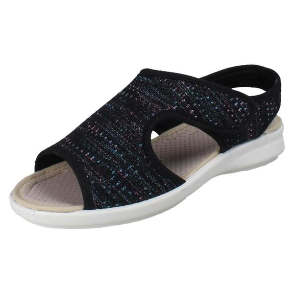DB Shoes Ladies DB Wide Fitting Sandals Ragwort