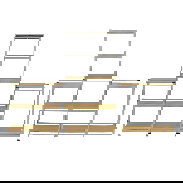 Monster Racking 6 x GALWIX 90cm x 180cm x 30cm Galvanised Racking