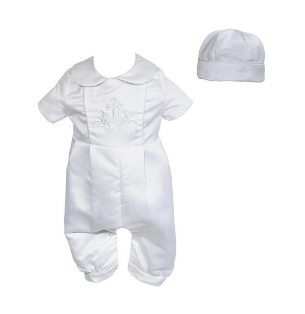 Cinda Christening Romper Set