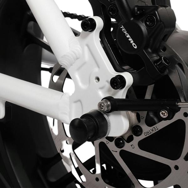 Hygge Bikes Vester 2026 - Folding Fat Tyre E-Bike 48V 14Ah - Heron White