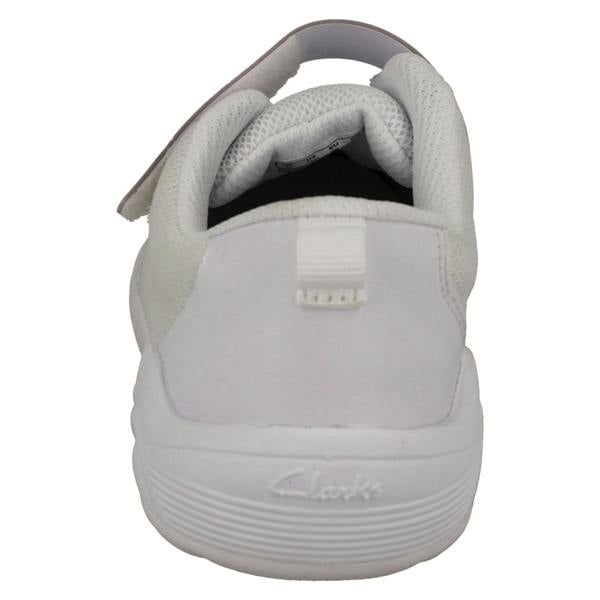 Clarks Childrens Clarks Sporty Hook & Loop Fastening Trainers Aeon Pace