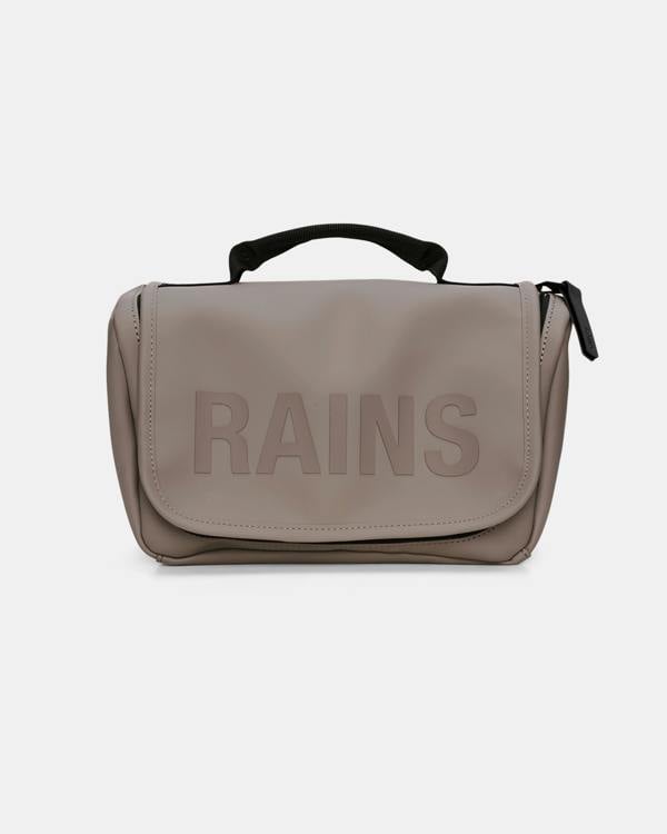 Rains Texel Wash Bag in 173 Cinder