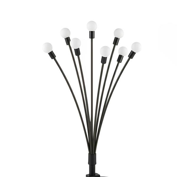 Milagro Solar Lamp Multi 8 3000K Ip44 2 Pcs Black
