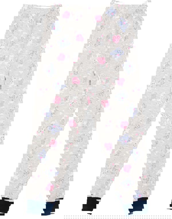 Peppa Pig Boys Blue George'S Space Mission Print Short Sleeve Long Leg Pyjama Set