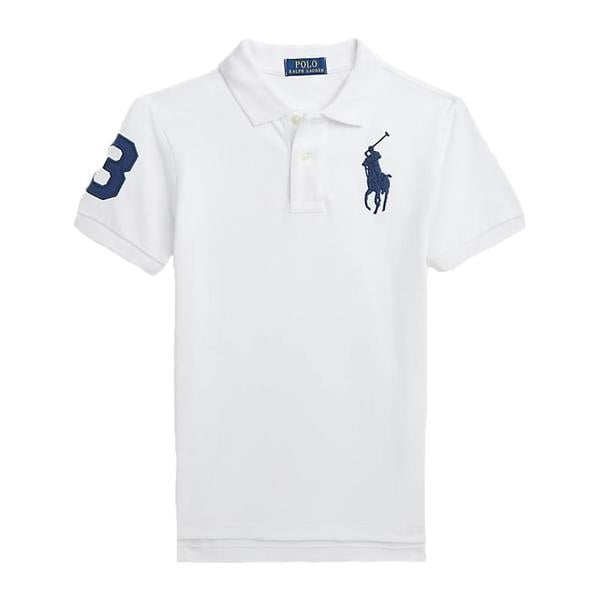 Ralph Lauren Childrens/Kids Rugby Polo Shirt - White - 