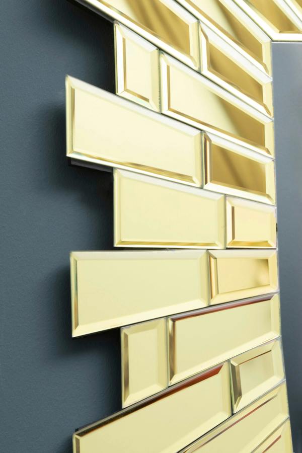Interiors by Premier Glitzy Small Square Wall Mirror