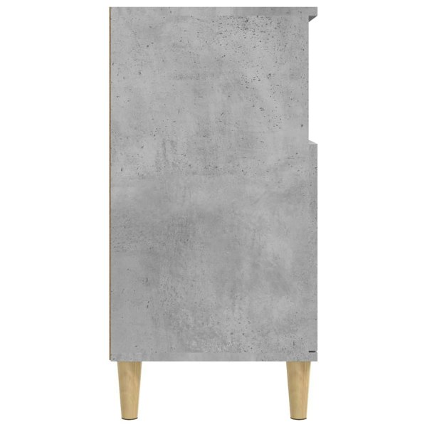 Berkfield Sideboard Concrete Grey 60x35x70 cm Engineered Wood
