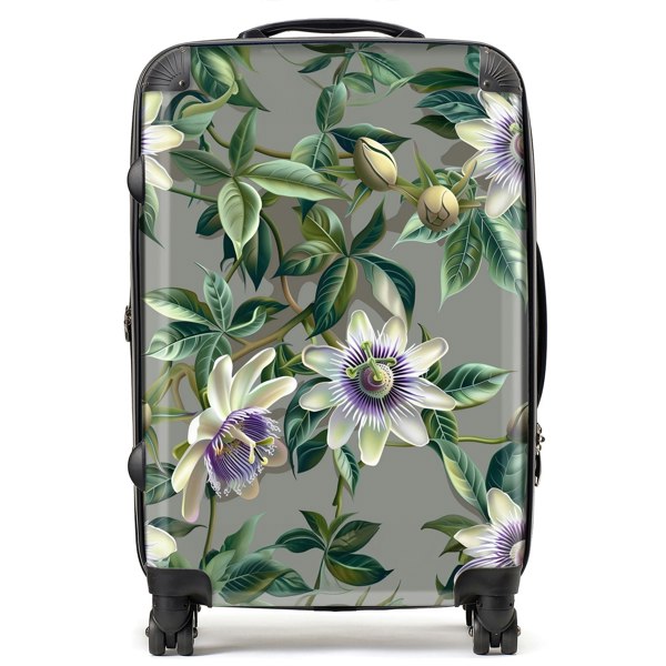 Warren Reed Passion Flowers Suitcase