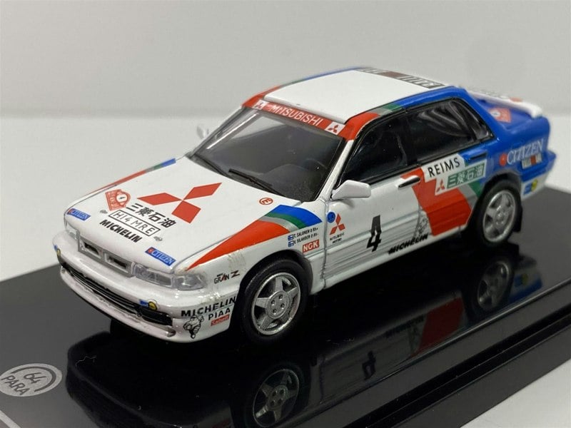 mitsubishi galant vr4 monte carlo 1991 #4 1:64 scale paragon 65102