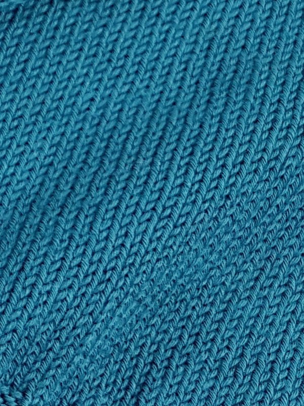 Pure Dakota Cotton Crew Neck Jumper - Blu Prussia