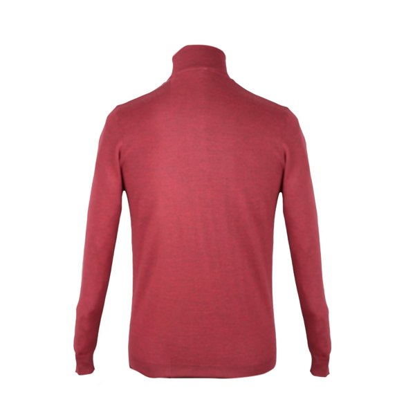 Harry Wool Roll Neck Jumper - Wine