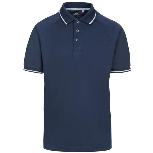 Trespass Mens Bonnington Polo Top - Navy - 