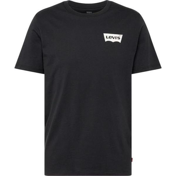 Levis Mens Logo Cotton Regular T-Shirt - Black - 