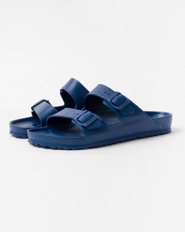 Birkenstock Arizona EVA Mens Slides - Navy - CHO - Designer Mens Sandals