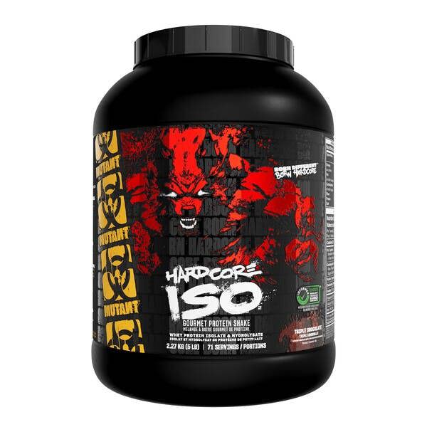 Mutant Hardcore Iso, Triple Chocolate - 2270g