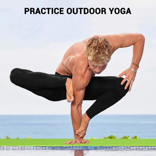 ROMIX Yoga Mat 15MM Black