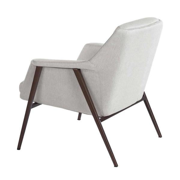 Angel Cerdá White Fabric Armchair 5010