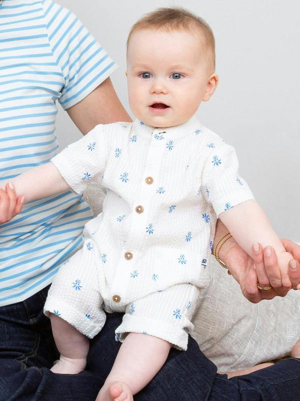 Kite Baby Organic Pineapple Polka Romper