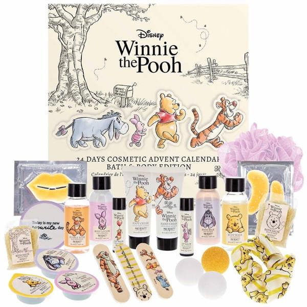 Disney, Winnie The Pooh, Bath & Body Advent, Advent Calendars And Cards, Month To View, Entertainment, Gift