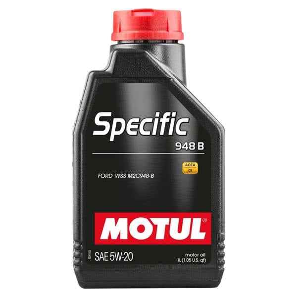 Motul Specific 948B 5W20 Fully Synthetic Engine Oil ACEA C5 FORD WSS-M2C948-B
