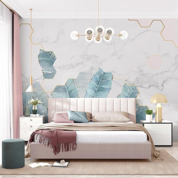 De Stijl Wallpaper, Lotus Leaf-Weilai-Weilai Concept