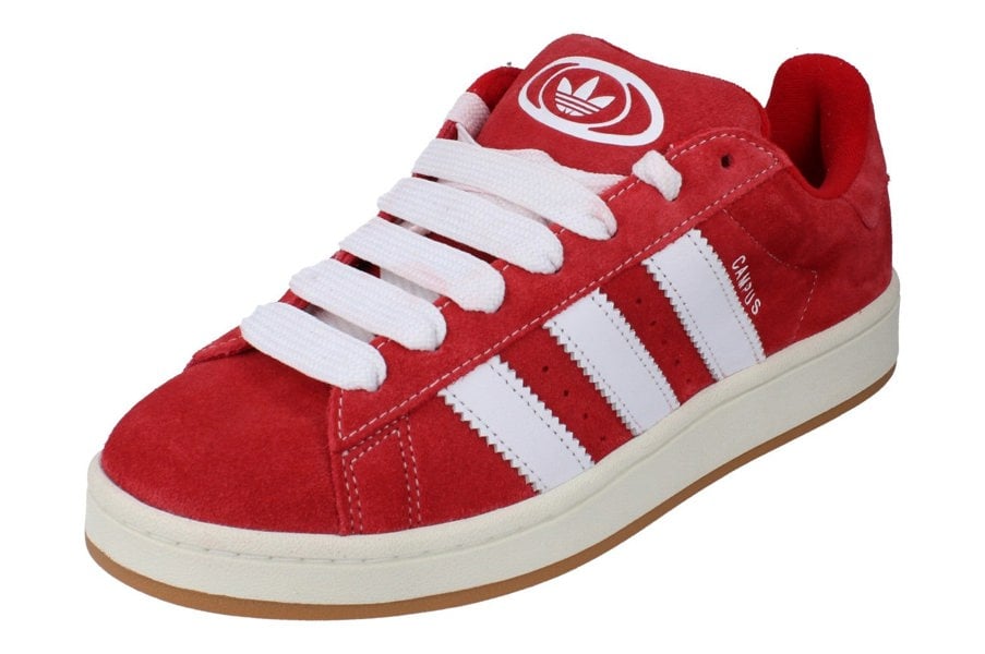 Adidas Originals Campus 00S Mens Trainers Sneakers  H03474 - Red White H03474 - Photo 0
