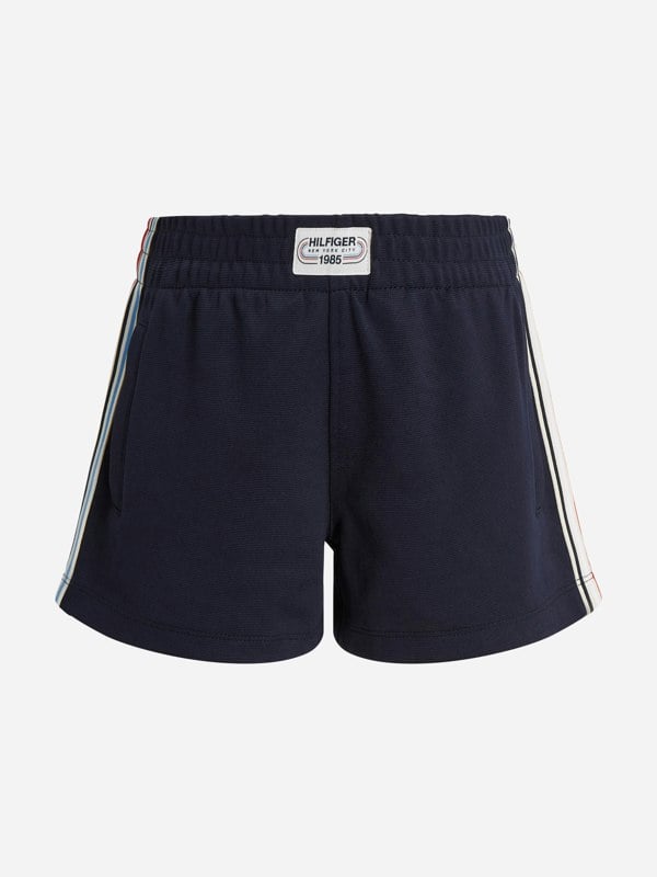Tommy Hilfiger Girls 1985 Logo Shorts in Navy