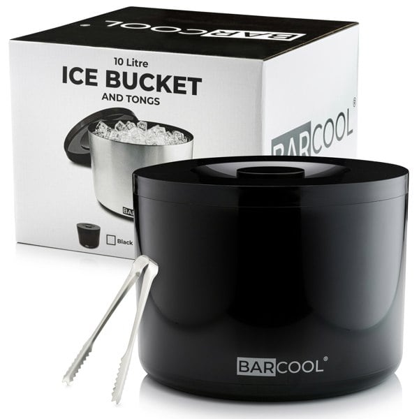 Subcold Barcool 10L Ice Bucket - Round Black