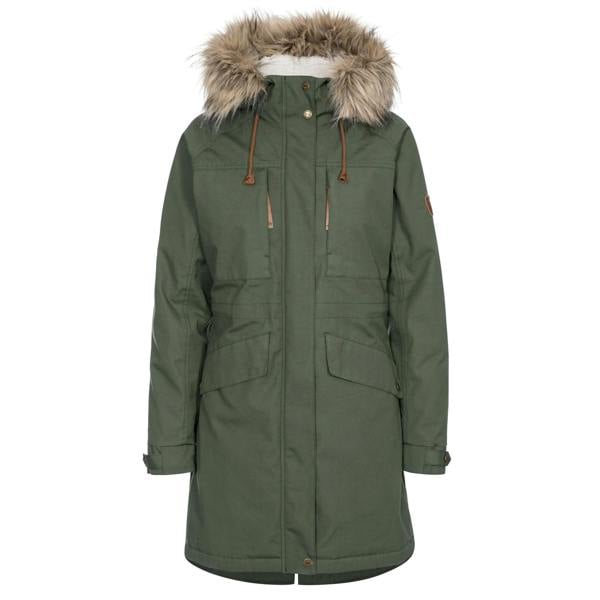 Trespass Womens/Ladies Faithful Waterproof Jacket - Basil - 
