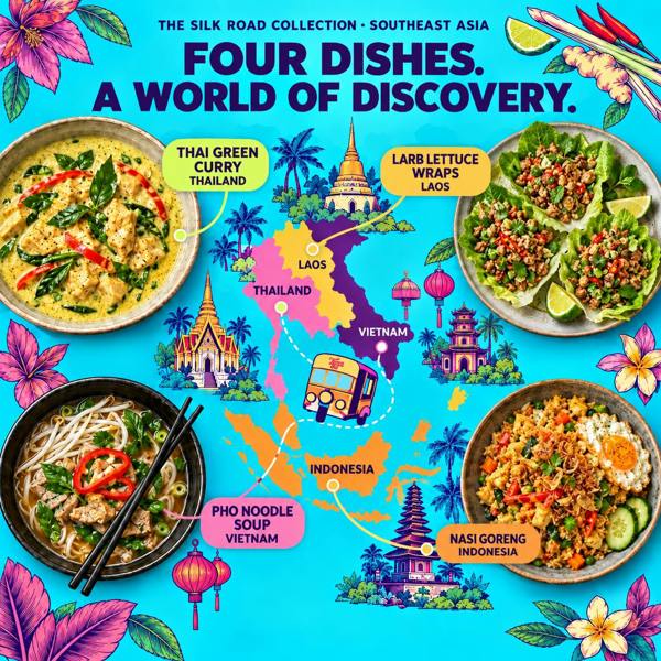 Tyga Foods South East Asia Recipe Kit Gift Set