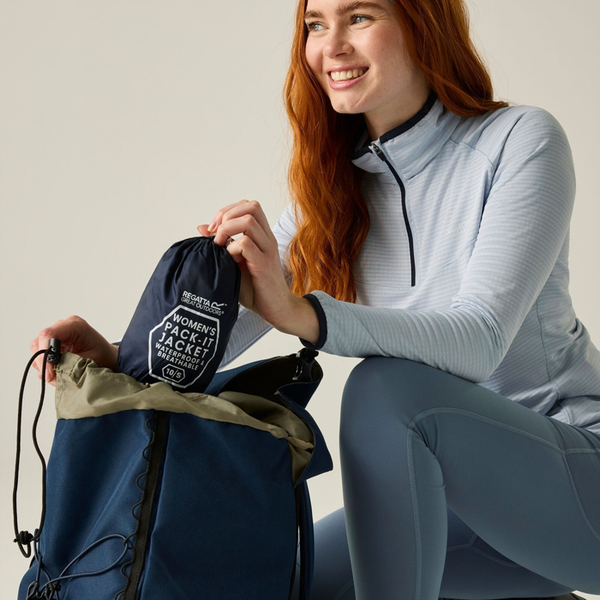 Regatta Women's Pack It III Waterproof Jacket - Midnight