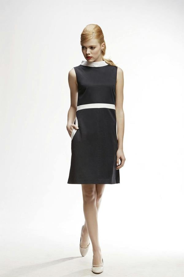 Rumour London Monica high neck A-line dress