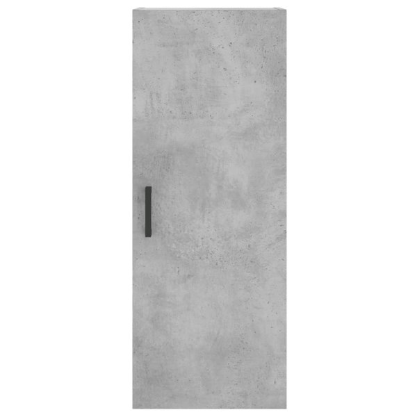 Berkfield Highboard Concrete Grey 34.5x34x180 cm Engineered Wood