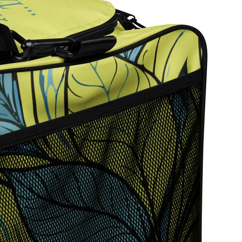 Anchor & Crew Exotic Leaves Pattern Weekender Duffle Bag