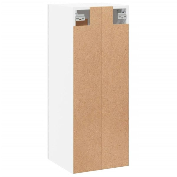Berkfield Wall Mounted Cabinet White 34.5x34x90 cm Engineered Wood