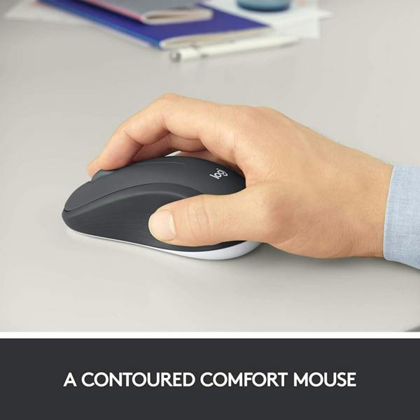 Dyzi MK540 Wireless Keyboard Mouse Combo 2.4GHz USB Full Size Black