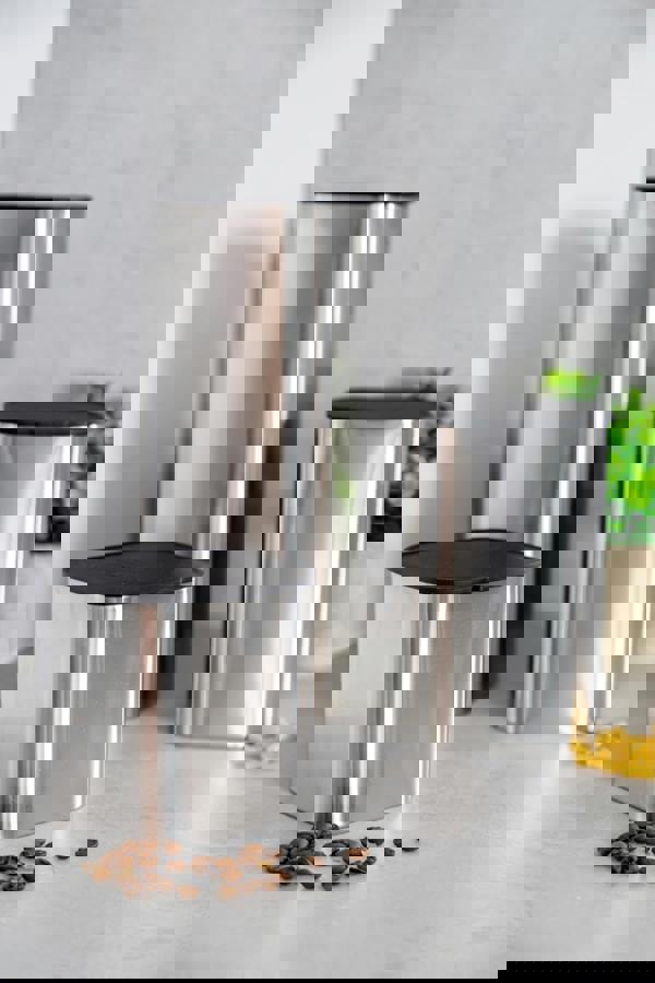 MasterClass Antimicrobial Storage Container, Stainless Steel, 17cm