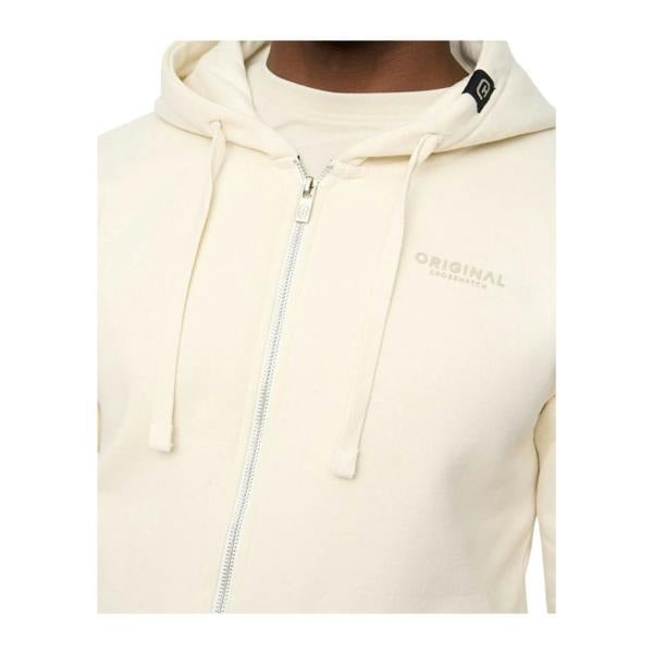 Crosshatch Mens Allmoor Full Zip Hoodie - Neutral - 