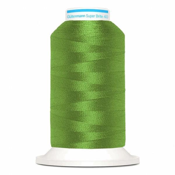 Gutermann Super Brite Polyester 40 Embroidery Thread 1000m Polyester Thread Suitable For Embroidery
