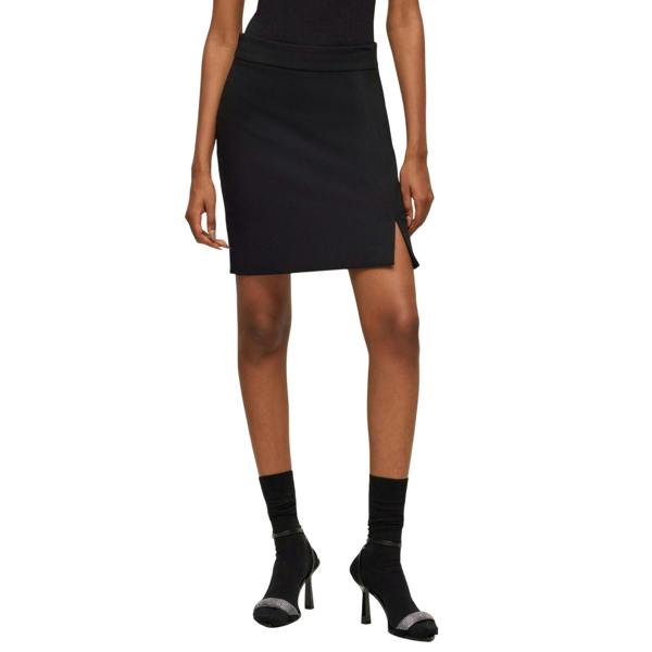Hugo Boss Womens/Ladies Rovani Plain Mini Skirt - Black - 