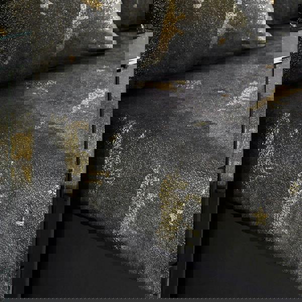 Smart Living Unicorn Star Foil Fitted Sheet - Charcoal